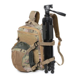 Camouflage Waterproof Outdoor Survival Backpack With Helmet Pouch Hunting Mountaineering Camping Tactical Backpack