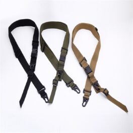 Tactical Harness Multi-Function Three-Point Task Rope Gun Sling Crossbody Strap for Military Enthusiasts Outdoor Camera Climbing Strap