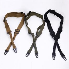Durable Heavy Duty Adjustable Double Point Tactical Sling Shooting Gun Sling