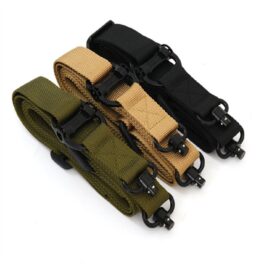 MS4 Tactical Gun Sling Multifunctional Mission Rope Single-Point Dual-Point Sling Outdoor CS Carry Rope